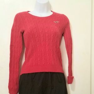 Hollister Red Sweatshirt